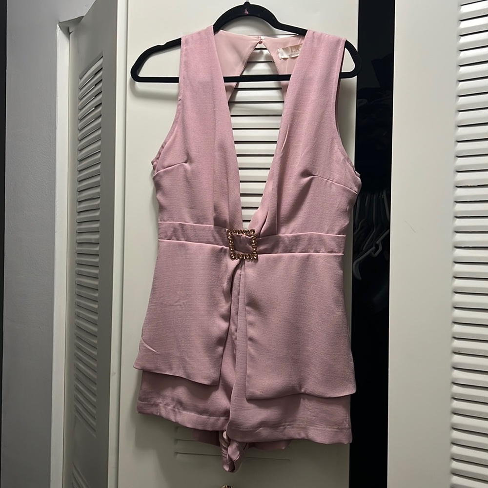 Short pink Jumpsuit